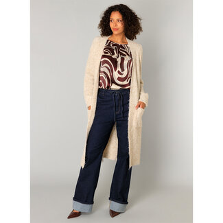 Yest Cardigan Yest zand Claudia 0005849