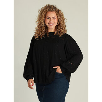 Yest Curve Blouse Yest Curve zwart Georgina A005803