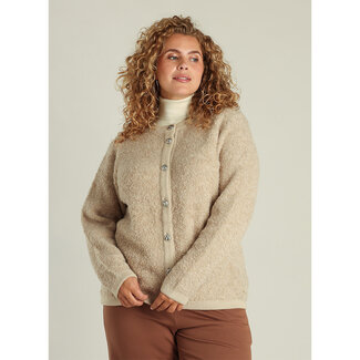 Yest Curve Cardigan Yest Curve sand Genny A005831
