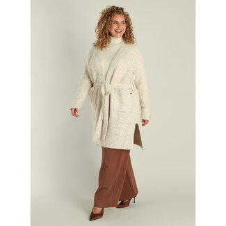 Yest Curve Cardigan Yest Curve sand Genoveva A005849