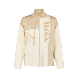 Barbara Lebek Vest Barbara Lebek creme multi 37610052