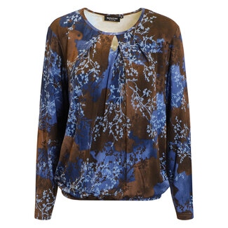 Signature Shirt Signature bruin blauw multi 219610