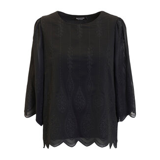 Signature Blouse 3/4 mouw Signature zwart 219638
