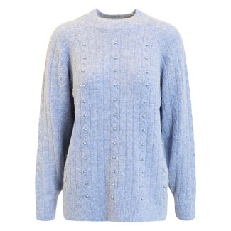 Signature Pull Signature L.blauw met parels  219655 3060