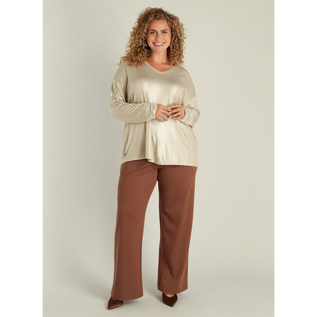 Shirt Yest Curve sand Shaylee A005862