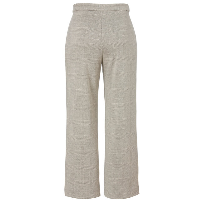 Broek Frapp creme geruit 2556705
