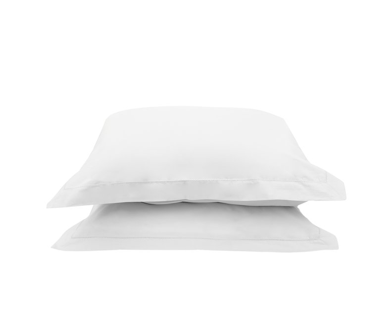 Ajour Pillowcases pale grey set 2 pcs