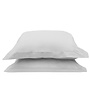 Ajour Pillowcases pale grey set 2 pcs