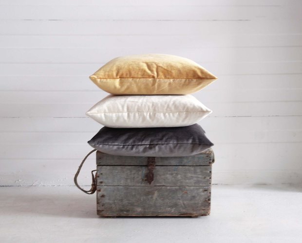 Floyd Gewassen Fluwelen Kussen