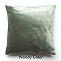 Woody Glanzend Fluwelen Kussen