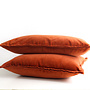 Tom velvet Cushion  Cover - warm colours