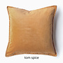 Tom velvet Cushion  Cover - warm colours