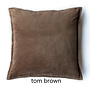 Tom velvet Cushion  Cover - warm colours