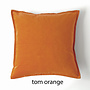 Tom velvet Cushion  Cover - warm colours