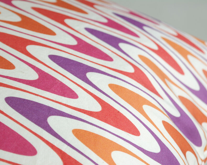 ML Fabrics - Swirl Zijde Kussen – Luxe en zachte 100% zijde