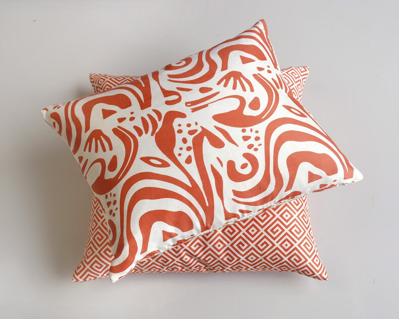 ML Fabrics Coco Silk Cushion – Luxury 100% silk in 4 stunning colors