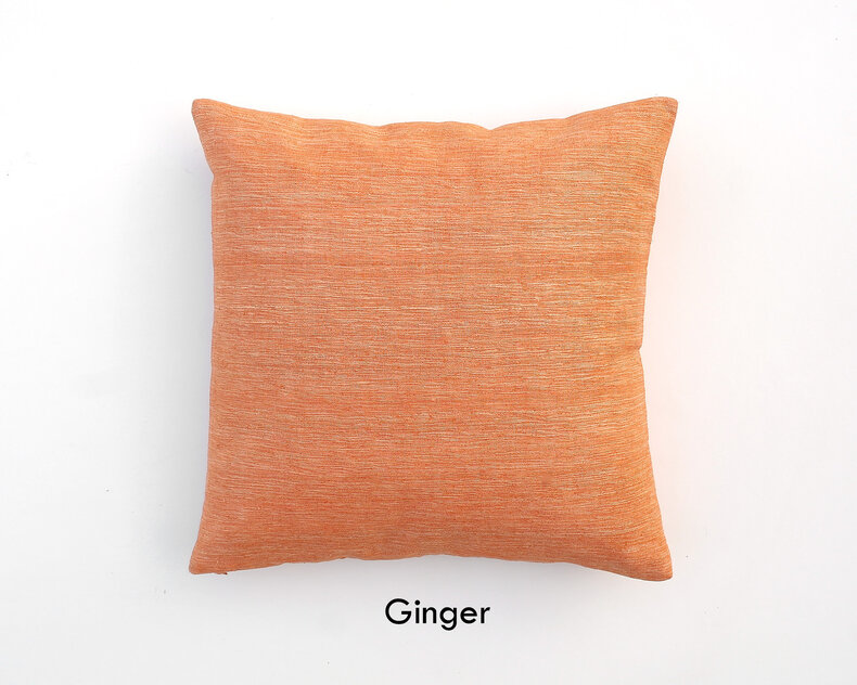 ML Fabrics Chappa Silk Cushion – Luxury 100% wild silk in 8 stunning colors