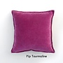Pip Stonewashed fluwelen kussens - groen & paars