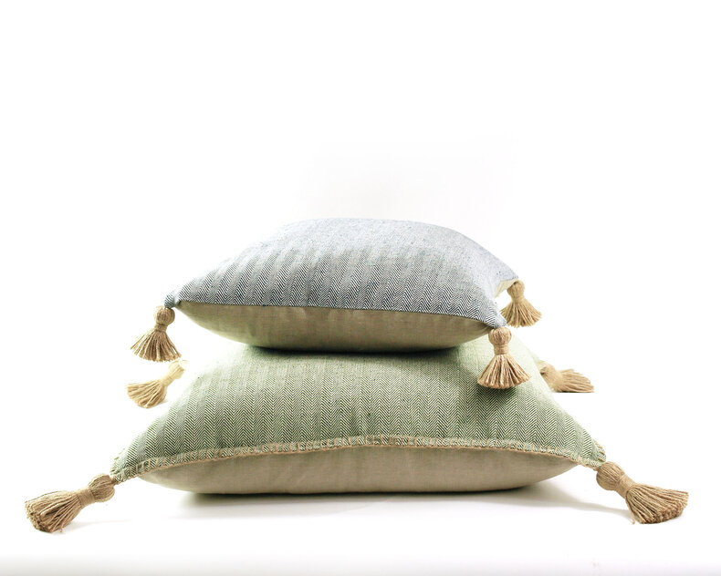 Ibiza Tassel Cushion Cover