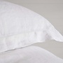 Linen pillowcase with ajour set 60x70 2 pcs