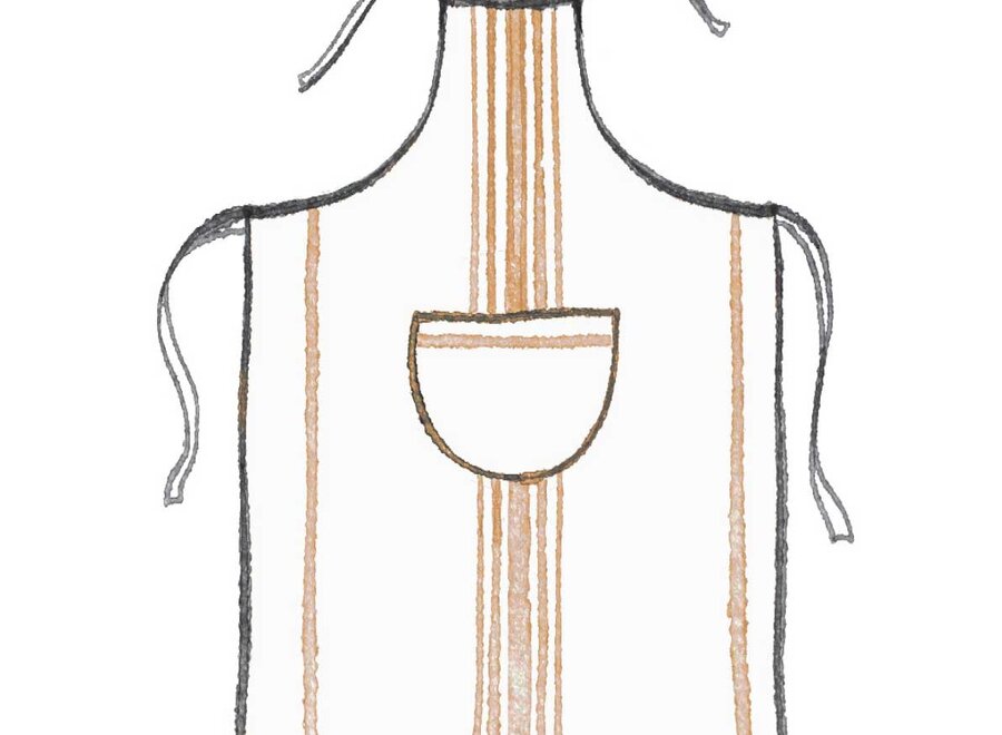 Lou neck apron