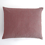 Finn solid chambray cotton cushion – melange fabric in 7 natural colours, designed to match the striped Jax collection