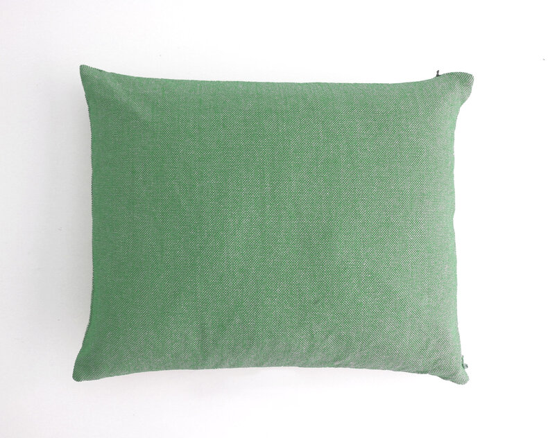 Finn solid chambray cotton cushion – melange fabric in 7 natural colours, designed to match the striped Jax collection