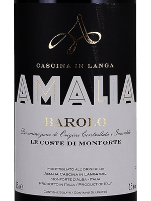 Cascina Amalia Barolo “Le Coste” 2018 DOCG 0.75 lt