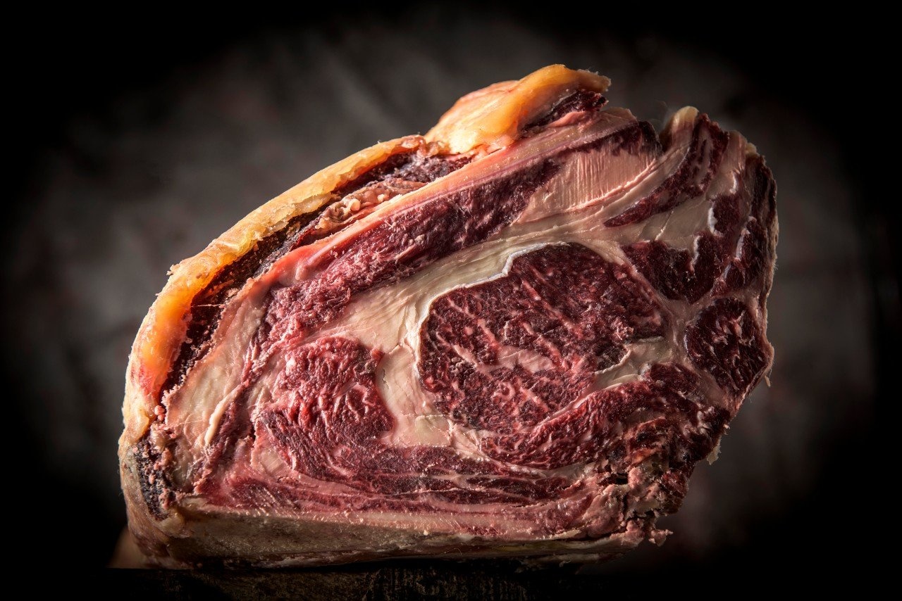 Gerijpte ribeye of cote de boeuf txogitxu galicië