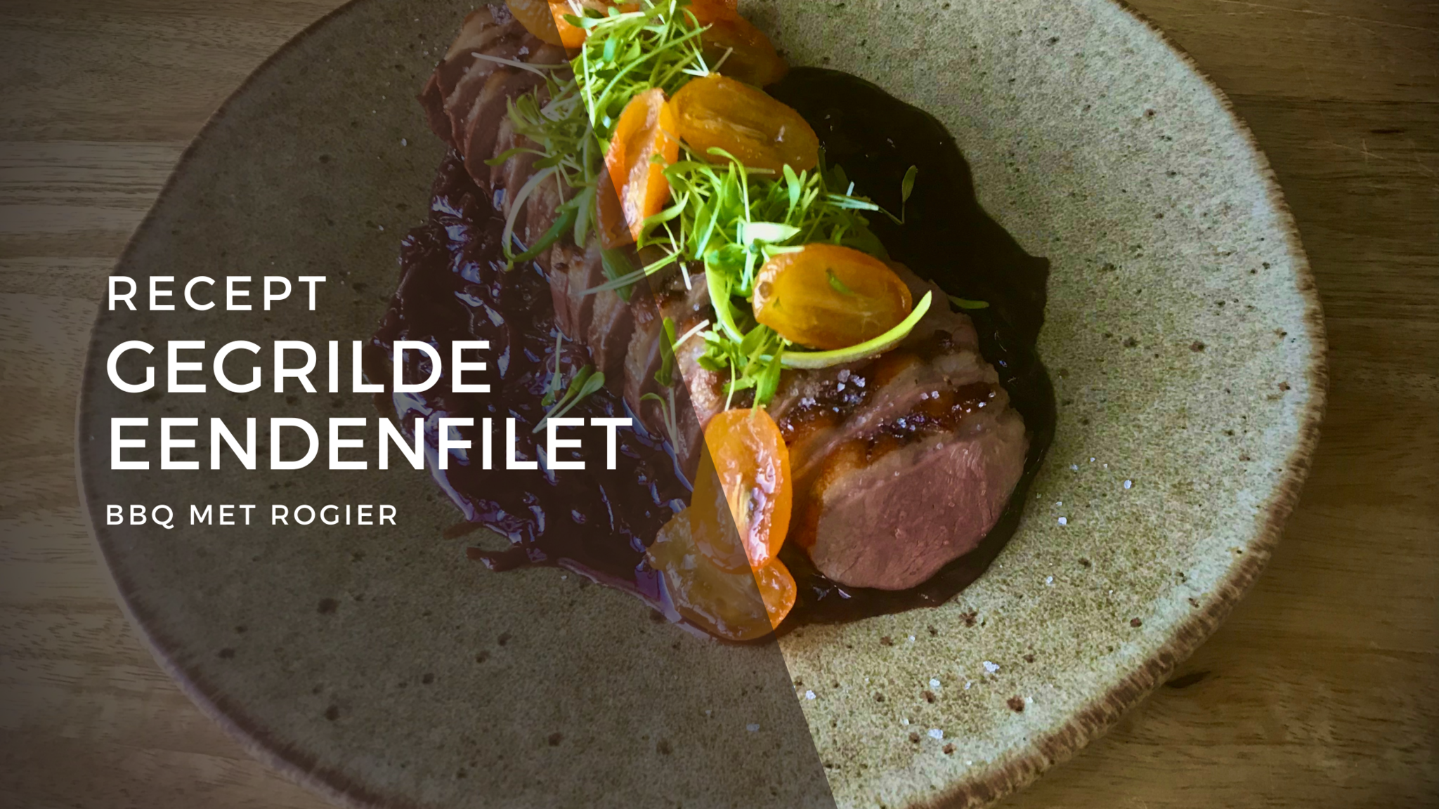 Eendenfilet met sjalottensaus en kumquats