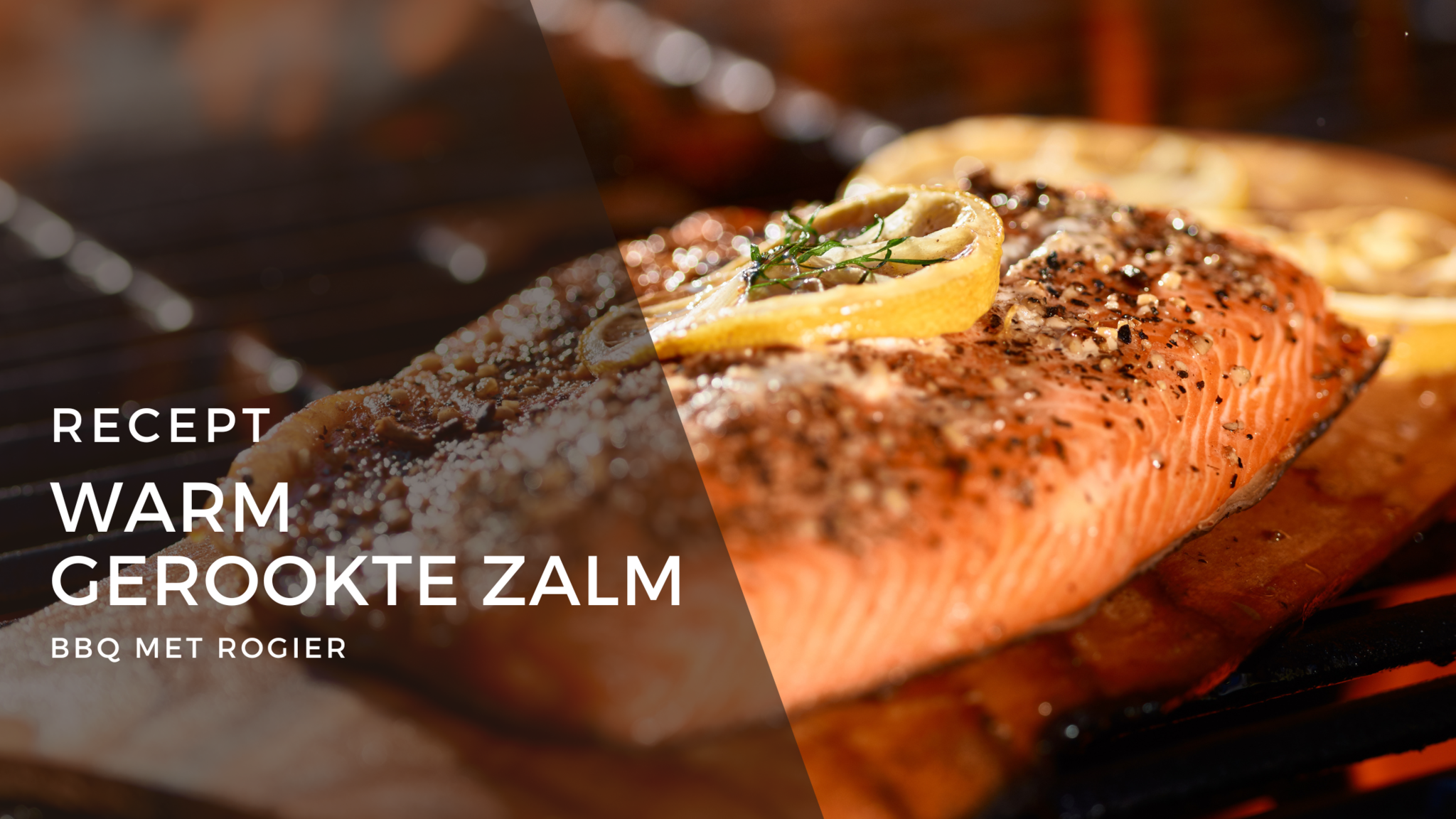 Warm gerookte zalm