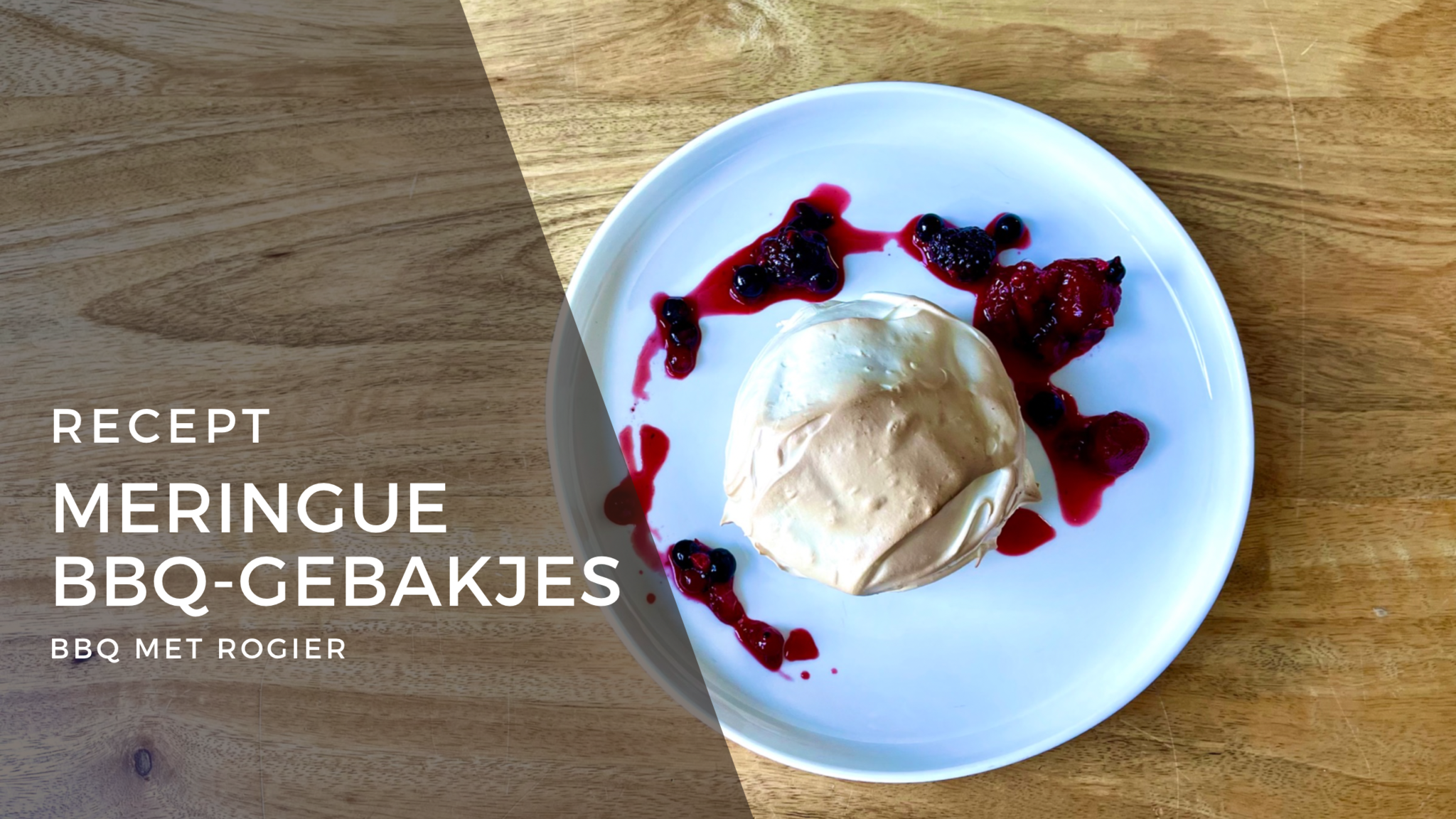 Meringue BBQ-gebakjes