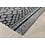 JYG STONES - Naaldvilt Keukenloper tapijt. anti-slip. Voor bescherming van vloeren. 3D steen effect met rand. - breedte 66cm