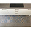 JYG MONS - Tapis en PVC - antidérapant - Pour la protection des sols - Design des carreaux de ciment. - largeur 60 cm