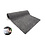 JYG Vienna grijs - Keukenloper  tapijt. Super absorberend, machine wasbaar op 30°C en anti-slip. Voor bescherming van vloeren. Gespikkeld ontwerp. - breedte 66 cm
