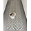JYG KNOKKE - Tapis en PVC - antidérapant - Pour la protection des sols - Design des carreaux de ciment. - largeur 60 cm