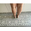 JYG BEVERE - PVC-Teppich  - rutschfest. - Zum Schutz von Fußböden - Zementfliesen-Design - breite 62cm