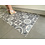 JYG GENT - Tapis en PVC - antidérapant - Pour la protection des sols - Design des carreaux de ciment. - largeur 62cm - Copy