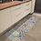 JYG NAPELS - PVC-Teppich  - rutschfest. - Zum Schutz von Fußböden - Zementfliesen-Design - breite 60 cm