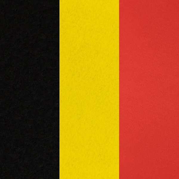 JYG JYG Runner - Belgische Flagge Teppich, Dekoration, Karneval, Mottoparty, VIP, Hochzeit, Laden, Film, Halloween Breite 100cm - variable Längen