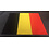 JYG Tapis Drapeau belge JYG Runner - Tapis noir, Décoration, Carnaval, Soirée à theme, VIP, Mariage, Magasin, Film, Halloween largeur 100cm - longueurs variablesavec film protecteur sur longueur - 100 cm