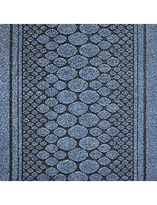 JYG Stone - tapis cuisine en  aiguilleté - bleu - 66cm