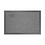 JYG Enter grijs - inkomloper, met aan de 4 zijden een rand van 2.5cm. Stofabsorberend  en anti-slip rugzijde. Voor bescherming van vloeren. Houdt het stof buiten. Gespikkeld ontwerp. - breedte 90cm