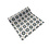 JYG TEMSE - Vinyl Keukenloper PVC tapijt. anti-slip. Voor bescherming van vloeren. Cementtegel ontwerp. - breedte 60cm