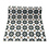 JYG TEMSE - Tapis en PVC - antidérapant - Pour la protection des sols - Design des carreaux de ciment. - largeur 60 cm