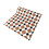 JYG TONGERLO  - Tapis en PVC - antidérapant - Pour la protection des sols - Design des carreaux de ciment. - largeur 66cm