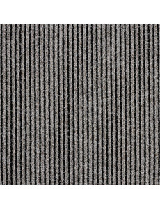 JYG Stripe - tapis cuisine en  aiguilleté - beige- noir - 100cm