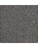 JYG Stripe - tapis cuisine en  aiguilleté - beige- noir - 100cm