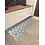 JYG WATOU - Vinyl Keukenloper PVC tapijt. anti-slip. Voor bescherming van vloeren. Cementtegel ontwerp. - breedte 50cm