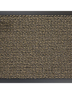 JYG Enter beige - 2 longs côtés finition - paillasson couloir antisalissure - personnalisation - 90cm